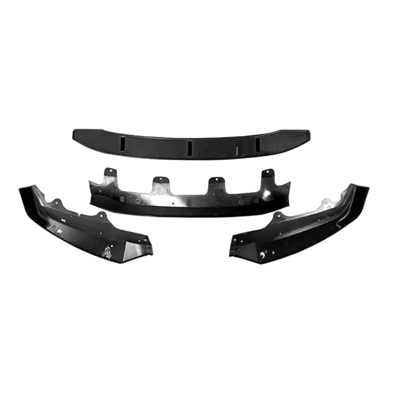 GT-Style For BMW X5 F15 M Sport 2014~2018 Carbon Fiber Front Bumper Lip Splitter Car Front Protection Bumper Spoiler Lip Board