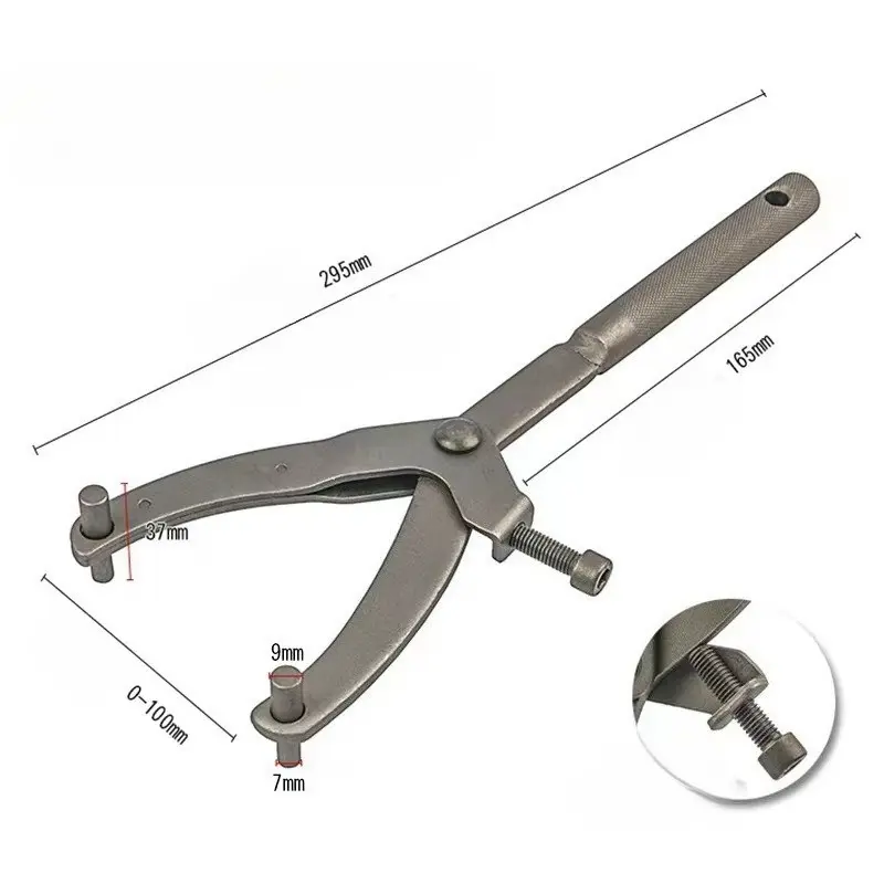 Y-Type Flywheel Wrench Belt Disc Magneto Fixing Clip Flywheel Caliper Clutch Flywheel Pulley Sprocket Spanner For Scooter Moped