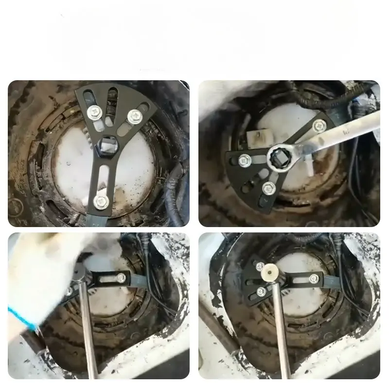 for Benz BMW Fuel Tank Pump Lock Ring Spanner Alloy Fuel Tank Repair Remover Oil Pump Wrench Car Fuel Cap Spanner