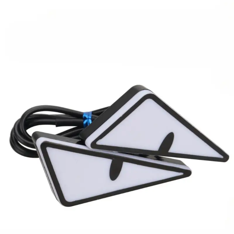 2pcs LED Devil's Eye License plate light Headlight For Car Motorcycl Universal Modified Decoration single light car Accessories