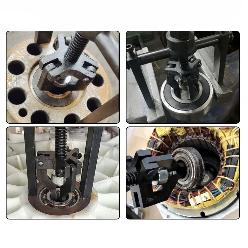 Bearing Puller Tool Three-claw Puller Car Repair Tool Labor-saving Car Separation Extractor Inner Bearing Puller Gear for Car