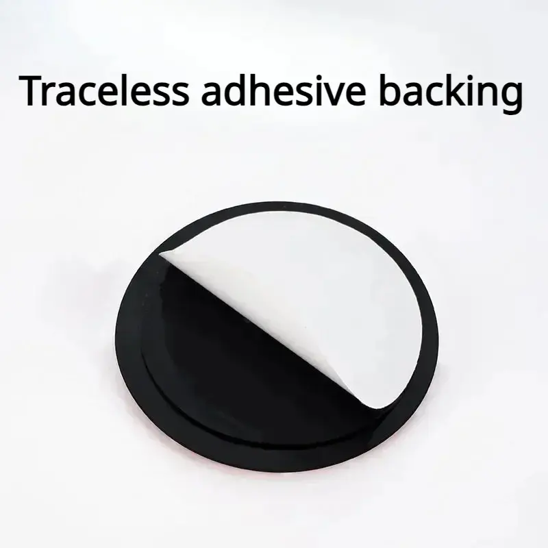 No Smoking Car Stickers Silica Gel Styling Universal Auto Interior Accessories Round Red Sign Vinyl Self Adhesive Sticker Decal