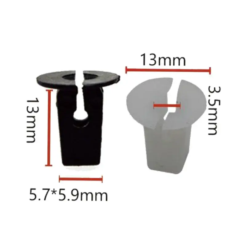 30/50Pcs Car Clips Fastener Screws Bumper Interior Decoration Auto Plastic Random Plastic K50 Applicable To Volkswagen Jetta
