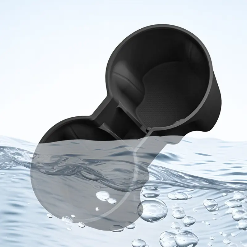 1pcs Cup Holder for Tesla Model Y Juniper 2025 Center Console Storage Box Armrest Organiser Non-slip Insert cup Holder