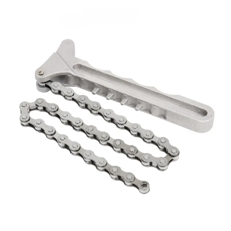 High Quality Adjustable Car Engine Oil Filter Chain Grip Wrench Spanner Remover Tools Plier Car Repair Tools