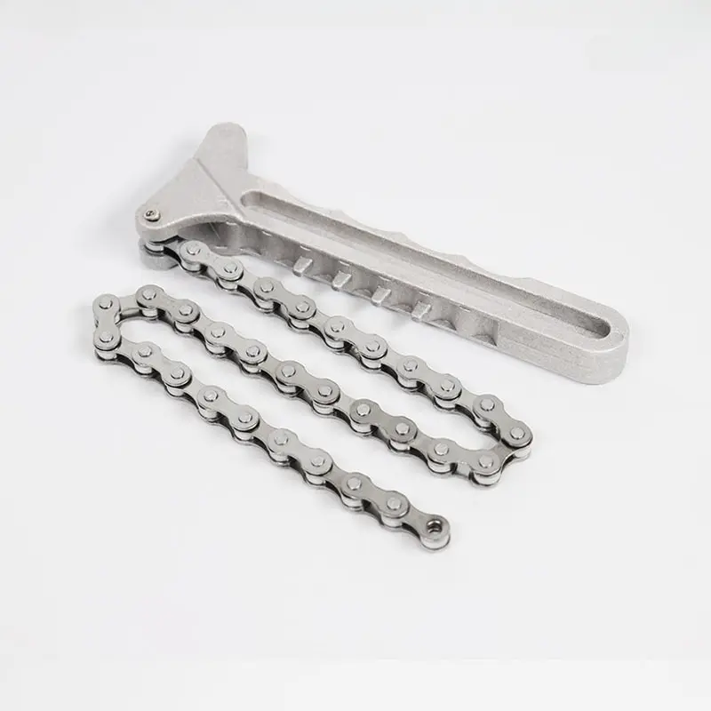 High Quality Adjustable Car Engine Oil Filter Chain Grip Wrench Spanner Remover Tools Plier Car Repair Tools