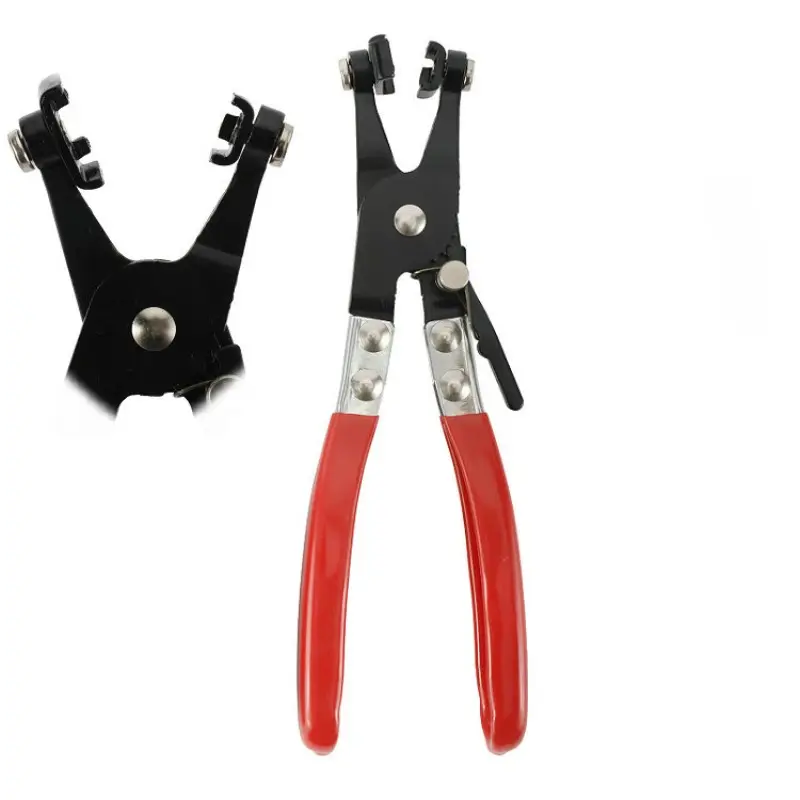 Car Accessories Flexible Wire Long Reach Wire Spring Hose Clamp Pliers Removal Tools for Water Pipe Flat Band Tube Repair Kit