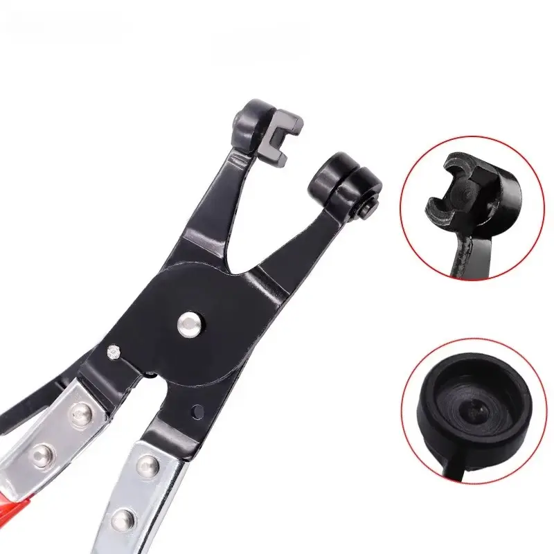Car Accessories Flexible Wire Long Reach Wire Spring Hose Clamp Pliers Removal Tools for Water Pipe Flat Band Tube Repair Kit