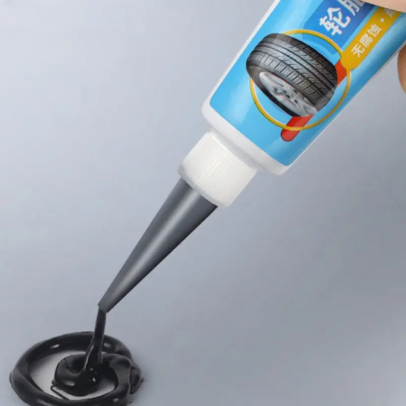 Tire Repair Black Glue Liquid Strong Rubber Car Instant Strong Tools Wear-resistant Non-corrosive Instant Bond Repair Adhesive