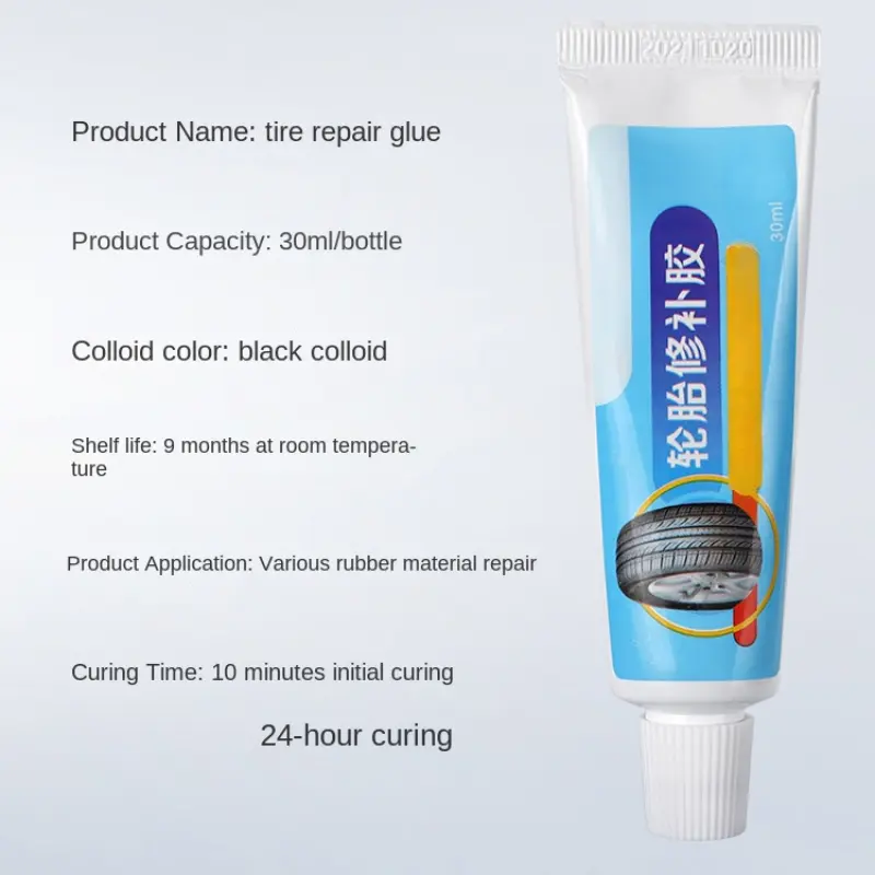 Tire Repair Black Glue Liquid Strong Rubber Car Instant Strong Tools Wear-resistant Non-corrosive Instant Bond Repair Adhesive