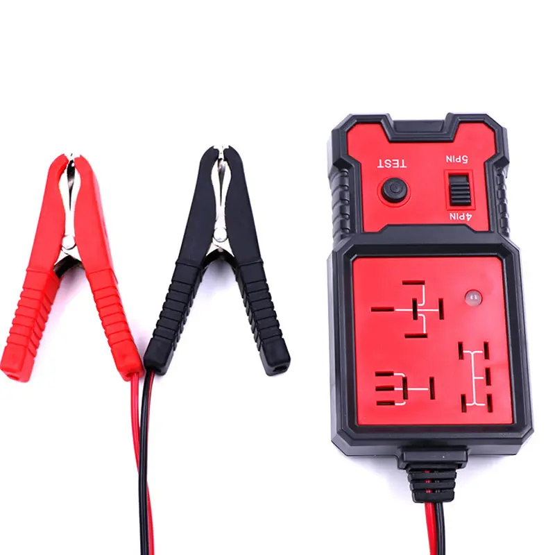 Car Relay Tester LED Indicator Light Automotive Electronic Relay Tester Car Battery Checker Universal 12V