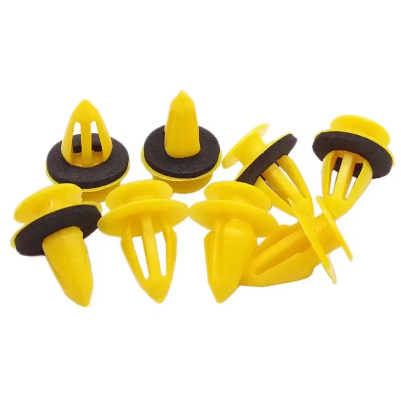 10-50pcs Auto Fastener Clip Door Trim Panels Fastener Clips Plastic Fixed Clip for Lada Kalina Golf Land Rover Chevrolet Jaguar
