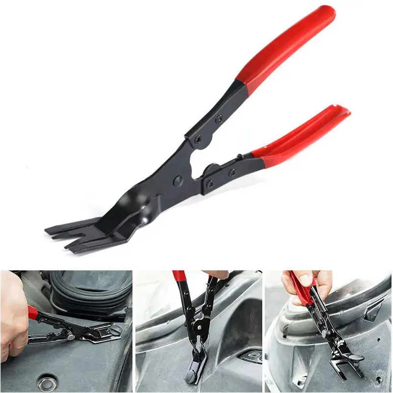 1pcs Car Headlight Repair Installation Tool Trim Clip Removal Pliers Van Door Panel Fascia Dash Upholstery Remover Tool