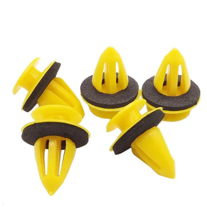 10-50pcs Auto Fastener Clip Door Trim Panels Fastener Clips Plastic Fixed Clip for Lada Kalina Golf Land Rover Chevrolet Jaguar