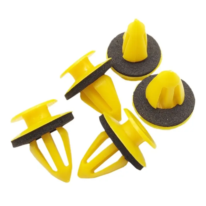 10-50pcs Auto Fastener Clip Door Trim Panels Fastener Clips Plastic Fixed Clip for Lada Kalina Golf Land Rover Chevrolet Jaguar