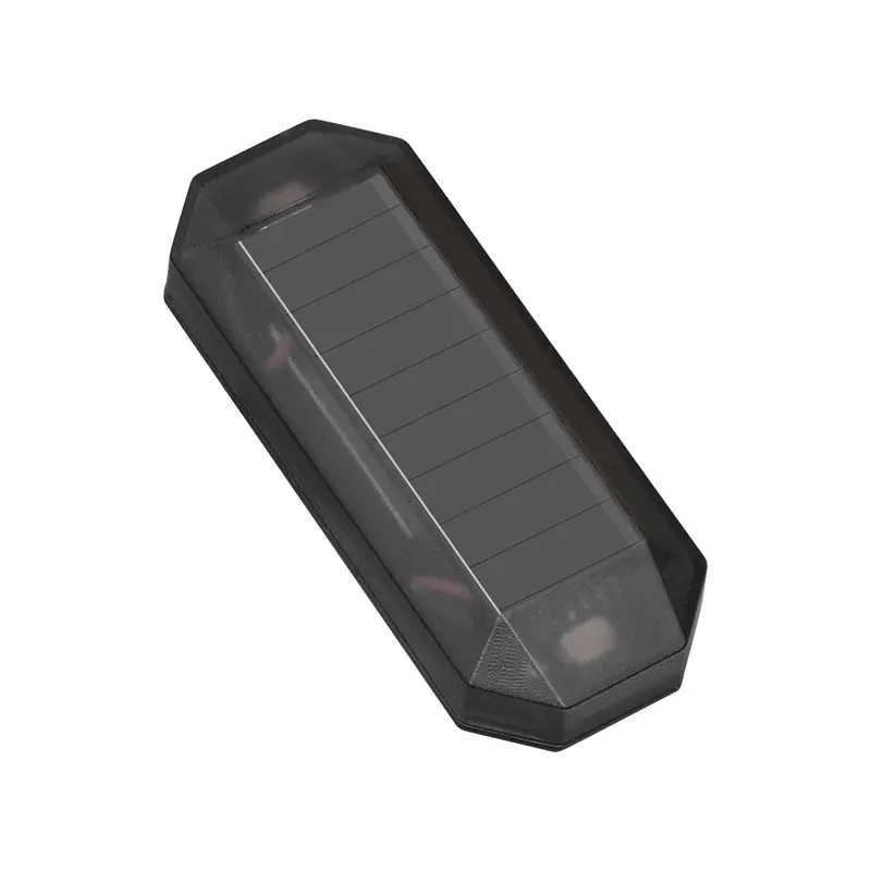 Car Solar LED Warning Light Night Ride for Motorcycle Electric Vehicle Bicycle Tail Light Anti-rear Strobe Warning Light