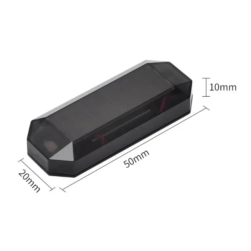 LED Light for Car Motorcycles Solar Power in-Night Caution Lamp LED Flashlight Indicator Strobe Warning Light Anti-Theft Alarm