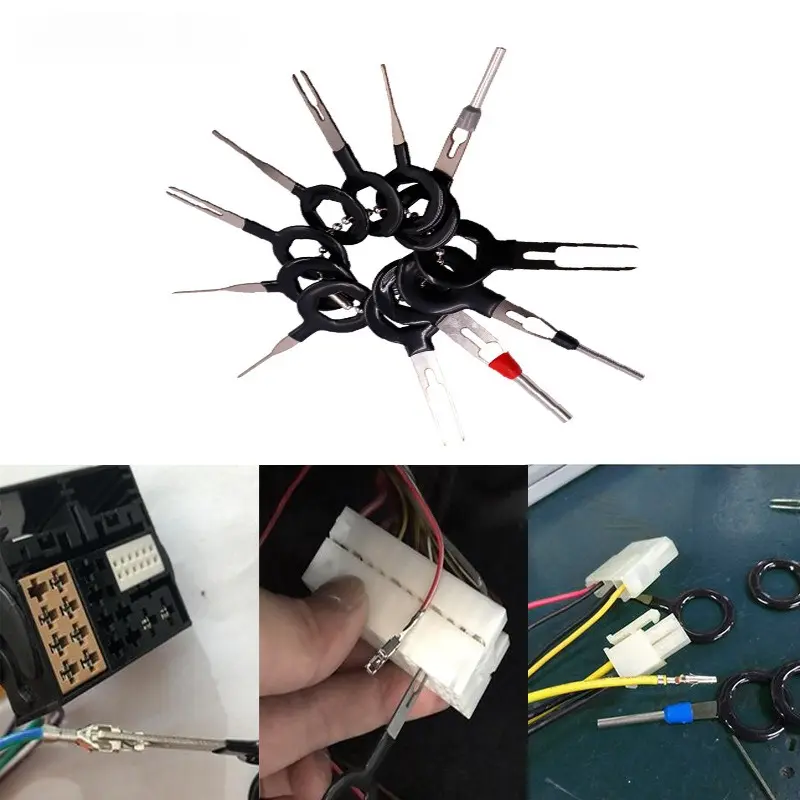 3-36pcs Car Terminal Remover Tool Wire Plug Connector Extractor Puller Release Pin Extractor Kit Withdrawal