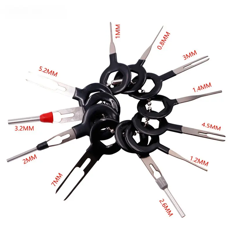3-36pcs Car Terminal Remover Tool Wire Plug Connector Extractor Puller Release Pin Extractor Kit Withdrawal