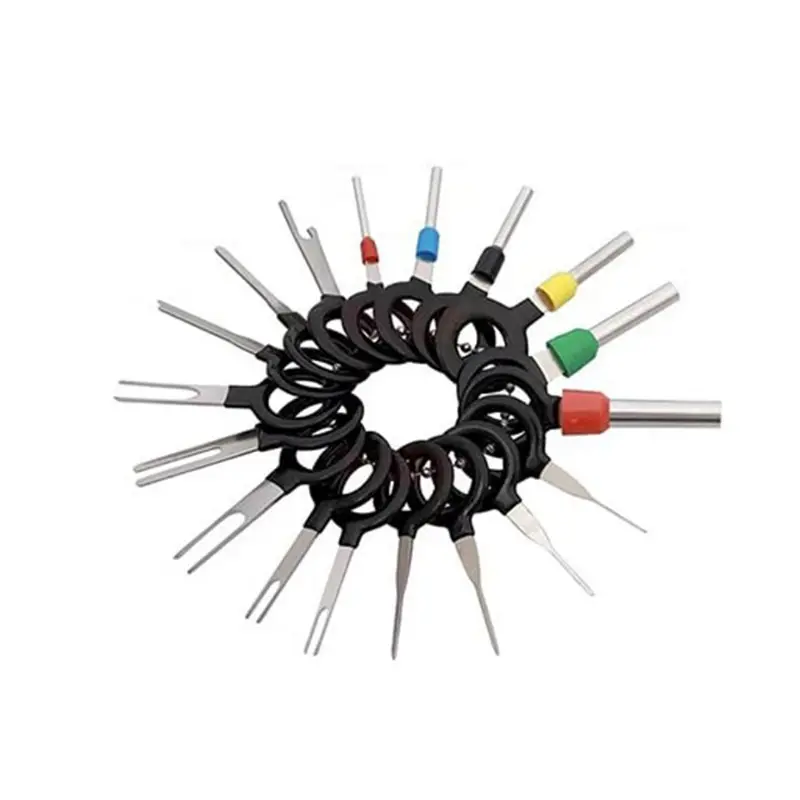 3-36pcs Car Terminal Remover Tool Wire Plug Connector Extractor Puller Release Pin Extractor Kit Withdrawal