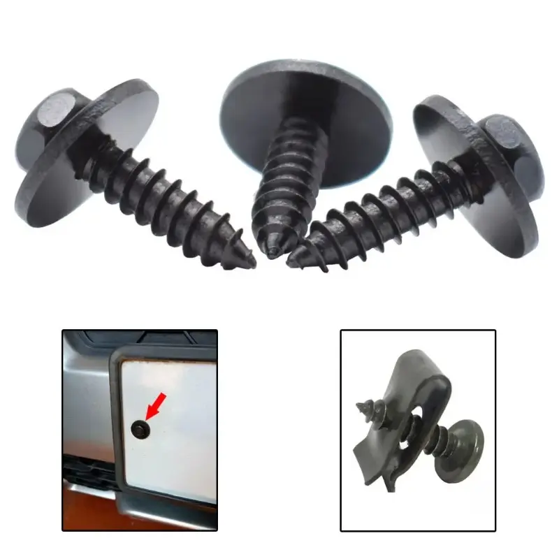 Automotive Hexagonal Head Self-tapping Screws Car Modification and Repair Parts Plastic Clip Buckle Modification J35 Accessories
