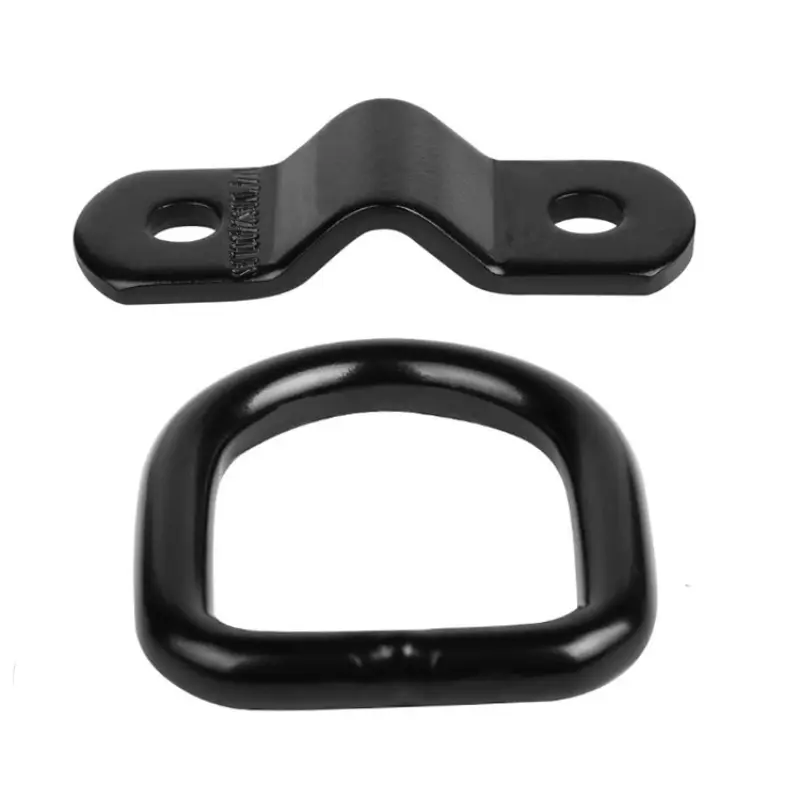 1/2/4/8pcs For Car Truck Trailers RV Boats Shape Pull Hook Tie Down Anchors Ring Iron D Stainless Steel Cargo Tie Down Ring