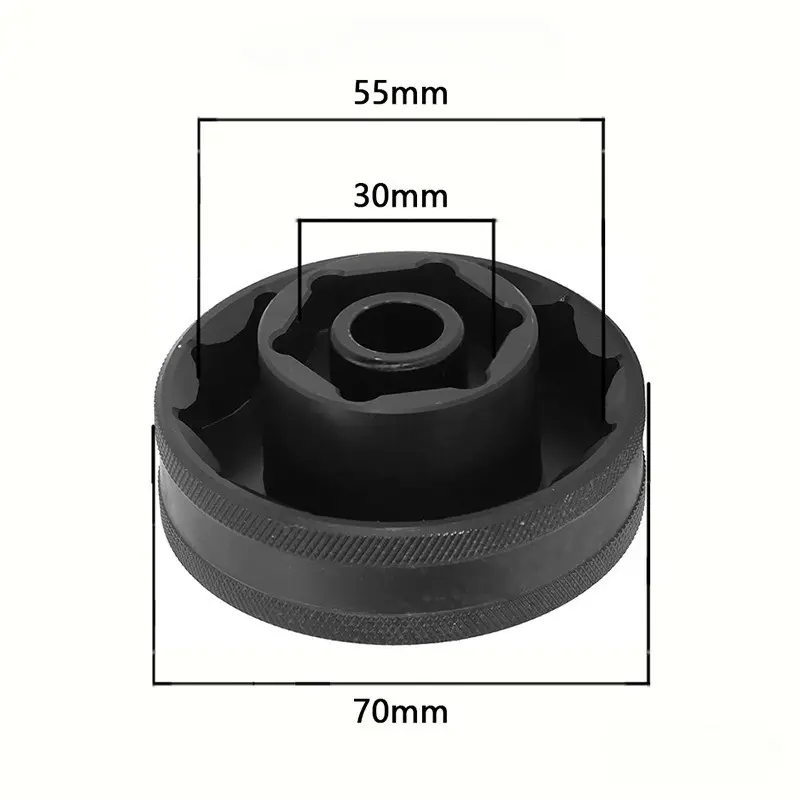 55mm + 30mm Wheel Nut Socket Tool For Ducati 1098 1198 1199 Multistrada Diavel Disassembly Tools
