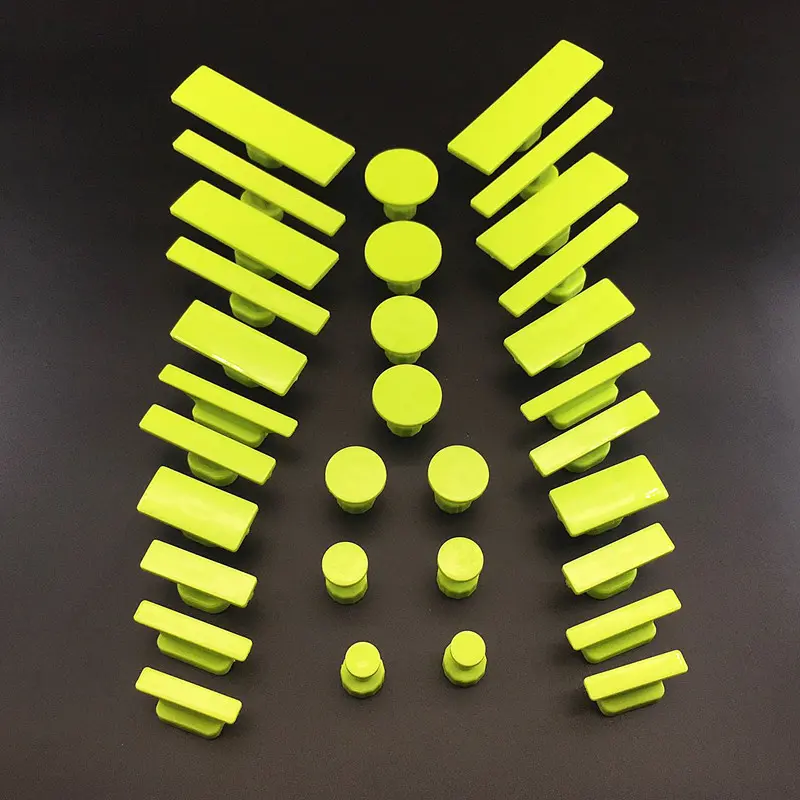 Paintless Car Body Dent Removal Pulling Tabs Compatible With T Slide Hammer Metal Surface Automobile Dent Repair Tools