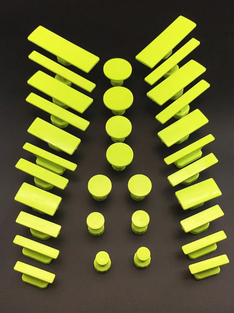 Paintless Car Body Dent Removal Pulling Tabs Compatible With T Slide Hammer Metal Surface Automobile Dent Repair Tools