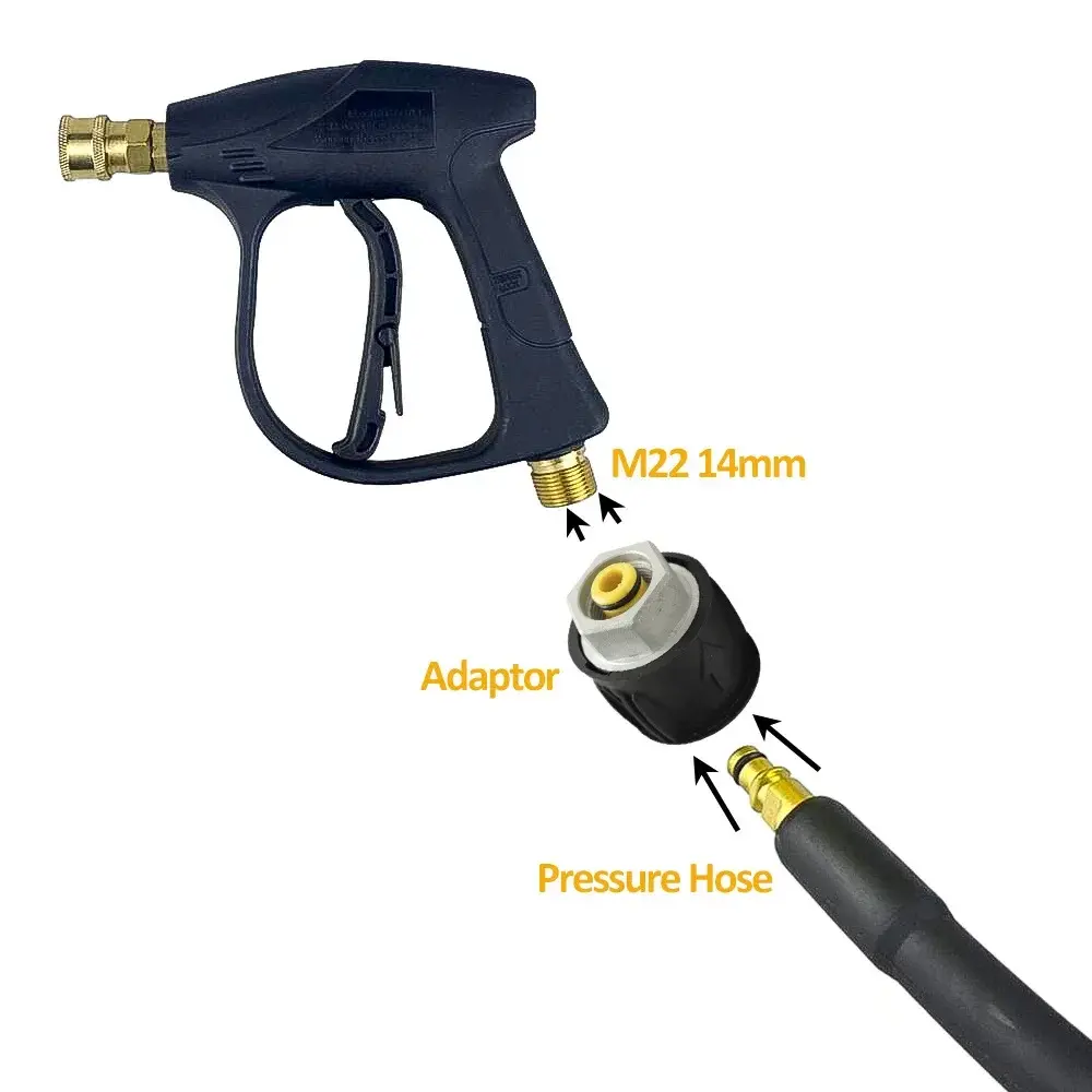 Adapter Adapter M22 for High-pressure Cleaning Hoses for Cleaning Odors Car Cleaning with K-series Conversion Interface