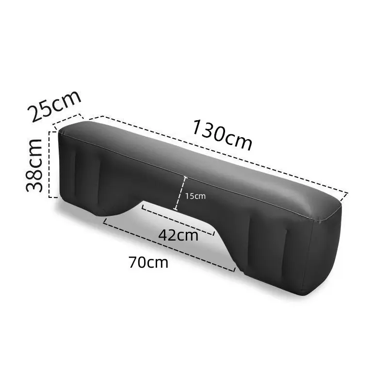 Car Travel Bed Inflatable Bed Back Seat Inflable Air Mattress Accessories Car Interior Self-driving Camping Accessories