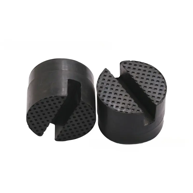 Universal Car Lift Jack Stand Rubber Pads Frame Protector Adapter Floor Slotted Car Jack Rubber Pad For Lexus Subaru Fiat Volvo