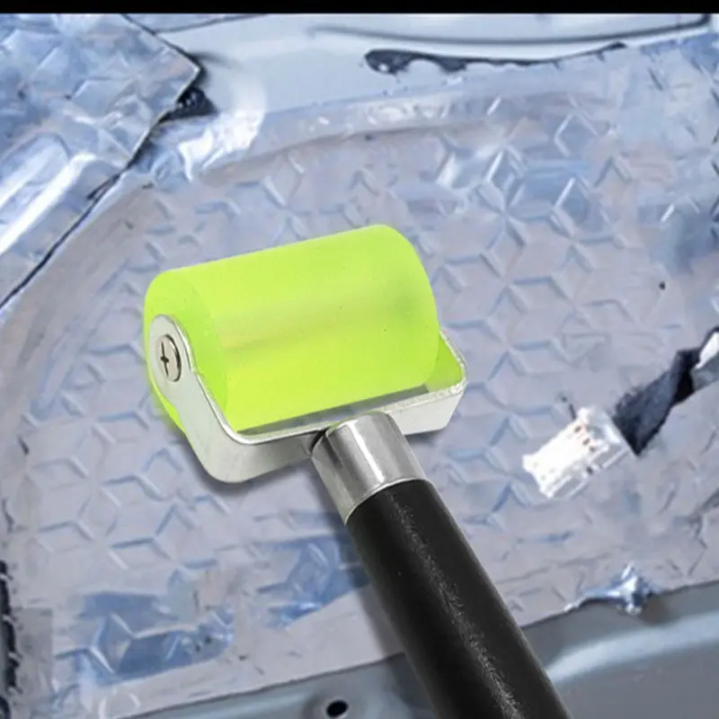 Auto Tire-patching Compaction Roller Press Wheel Car Stereo Soundproofing Cotton Push Wheel Vehicle Maintenance Repair Tools