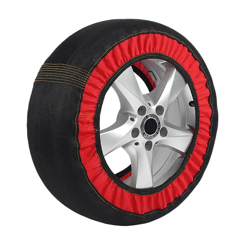 Car Wheel Chain for Winter Car Accessories Anti-skid Chains Car Wheel Emergency Tire Chain Easy Assembly Snow Socks Aid
