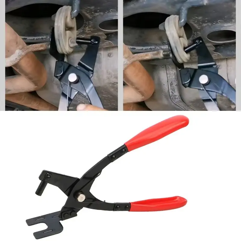 Pliers Car Exhaust Pipe Rubber Pad Gasket Removal Tools Exhaust Hanger Install Disassembly Puller Tools Auto repair tool