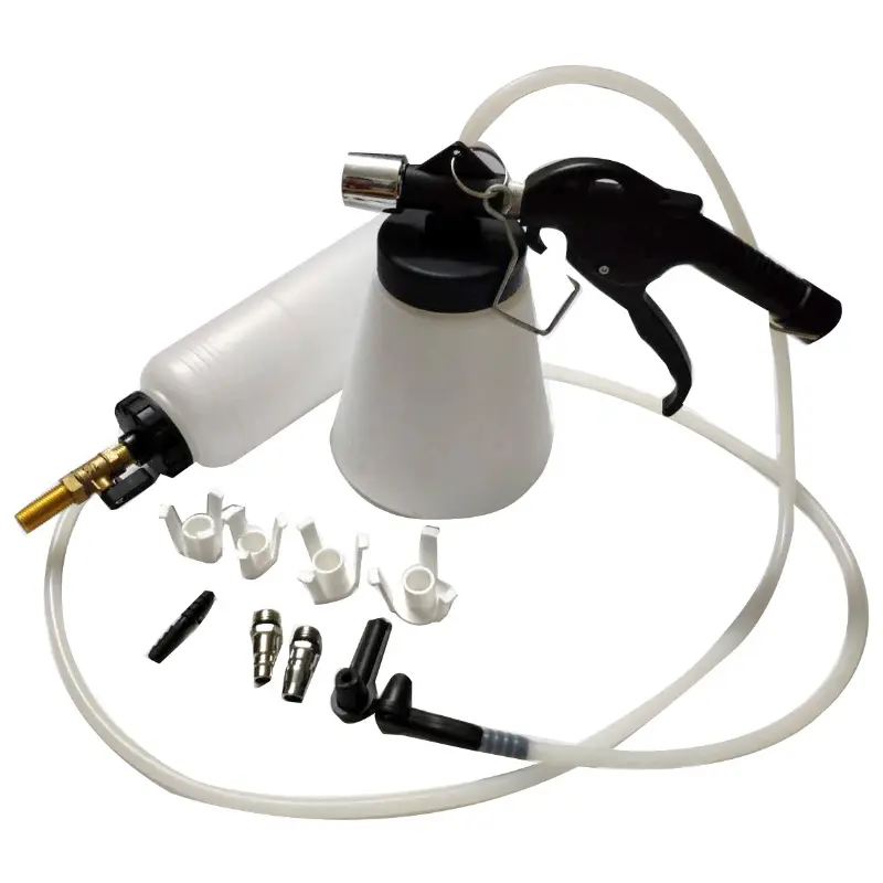 Car Brake Bleeder Hydraulic Pumping Fluid Pump Kit Oil Change Purge Tank Tubes Repair Tool Truck Motorcycle Accessories