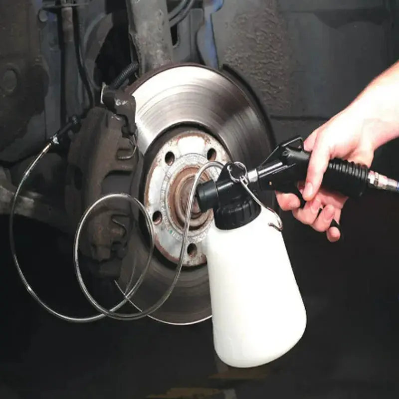 Car Brake Bleeder Hydraulic Pumping Fluid Pump Kit Oil Change Purge Tank Tubes Repair Tool Truck Motorcycle Accessories