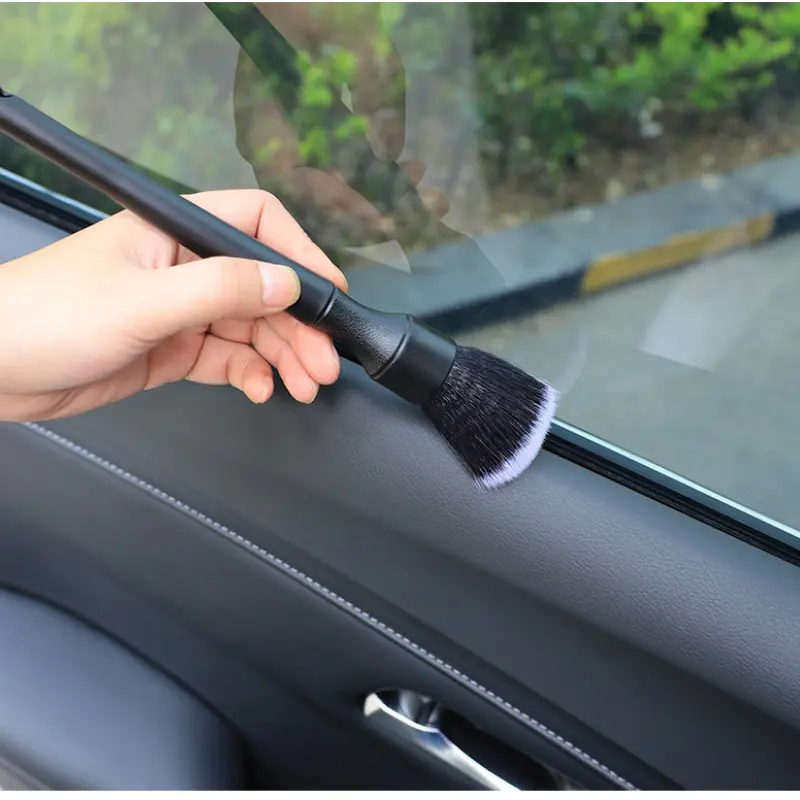 Car Ultra-Soft Detailing Brush Soft Auto Interior Detail Brush with Synthetic Bristles Duster Brush Auto Cleaning tools