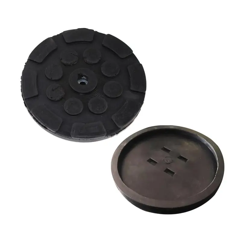 1/4Pc Black Rubber Jacking Pad for Car Lift Anti-slip Surface Tool Rail Protector Heavy Duty for Car Lift