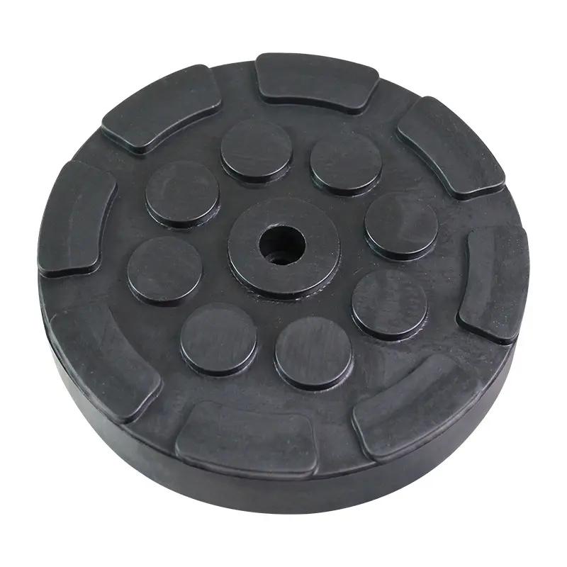 1/4Pc Black Rubber Jacking Pad for Car Lift Anti-slip Surface Tool Rail Protector Heavy Duty for Car Lift