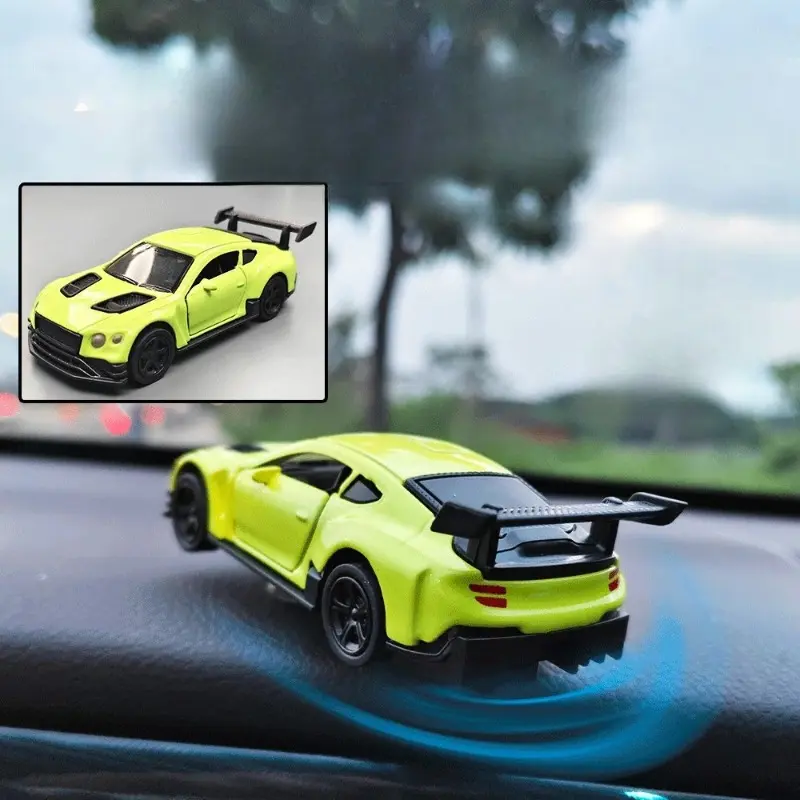 Car Drift Rotating Car Decor Auto Dashboard Turning Model Decoration Car Individuality Center Console Decoration