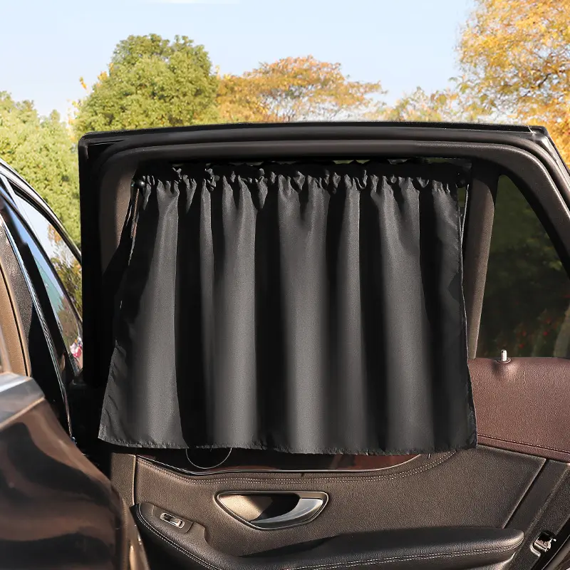 Suction Cup Curtain In The Car Window Sunshade Cover Cartoon Universal Side Window Sunshade UV Protection for Kid Baby Children