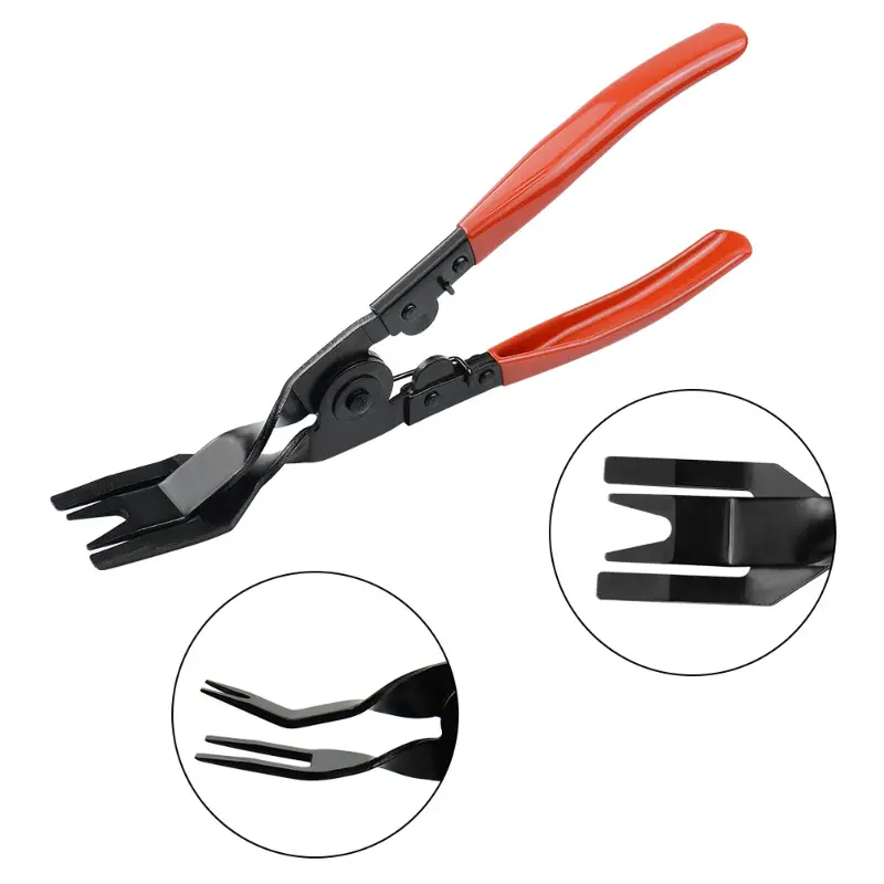 Universal Car Headlight Repair Installation Tool Trim Clip Removal Pliers Van Door Panel Fascia Dash Upholstery Remover Tool