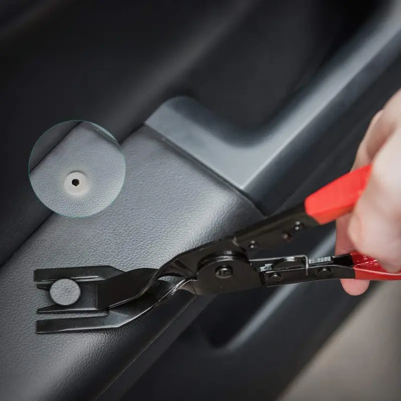 Universal Car Headlight Repair Installation Tool Trim Clip Removal Pliers Van Door Panel Fascia Dash Upholstery Remover Tool