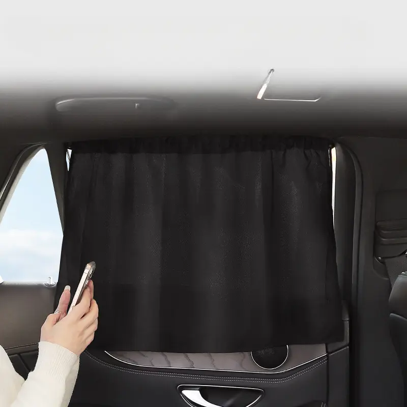 Suction Cup Curtain In The Car Window Sunshade Cover Cartoon Universal Side Window Sunshade UV Protection for Kid Baby Children