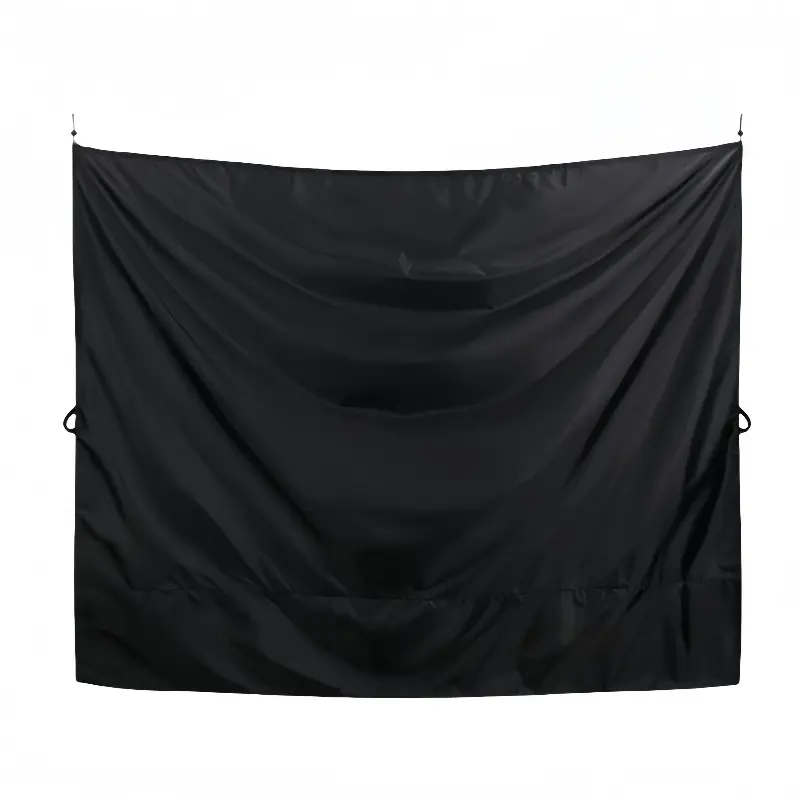 Camper Van Rear Door Curtain Car Divider Curtain Accessories Oxford Cloth Blackout Screen Shade Cover for Trips Beach
