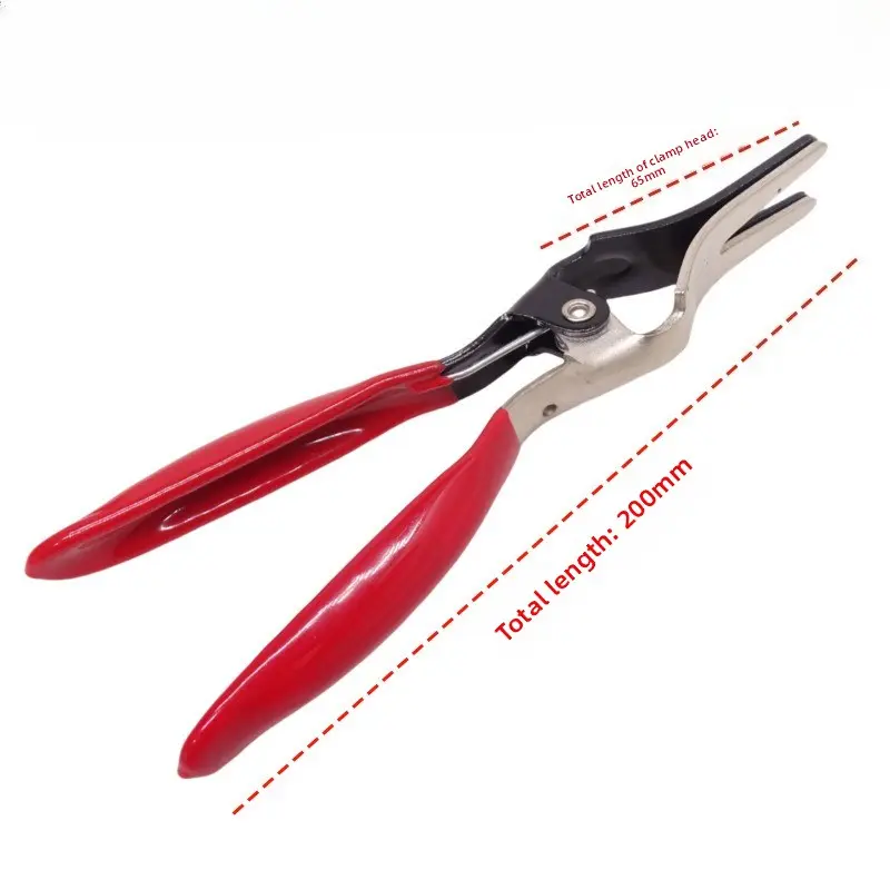 Auto Tubing Oil Pipe Separation Clamp Joint Tightening Pliers Fuel Filters Hose Tube Buckle Removal Tools Car Pipe Tools