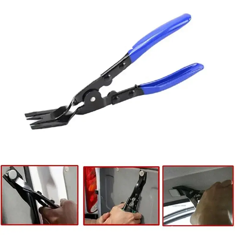 1pcs Car Headlight Repair Installation Tool Trim Clip Removal Pliers Van Door Panel Fascia Dash Upholstery Remover Tool
