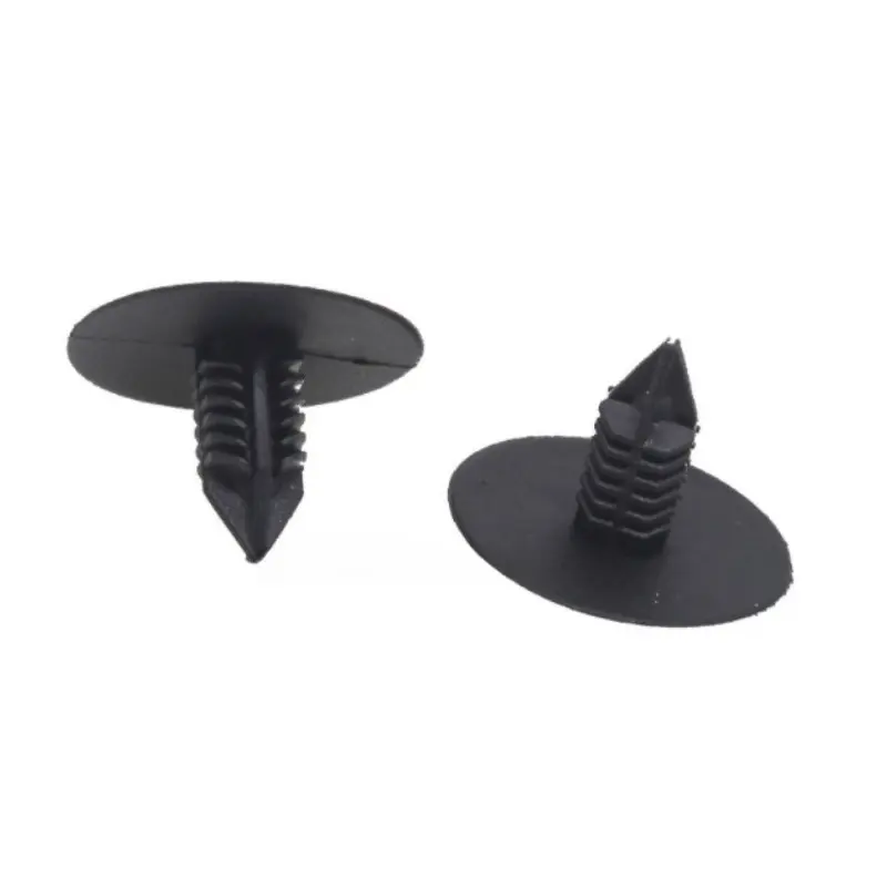 100pcs 10mm Car Hole Plastic Rivets Fasteners Fender Bumper Push Pin Clips For Toyota VW Renault Auto Fastener