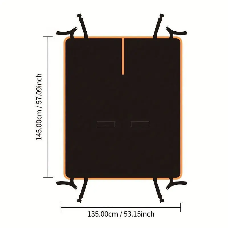 for Dog Car Seat Cover Durable Waterproof Scratchproof Pet Hammock Cushion Protector for Cars Trucks SUVs